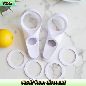 YIBAR New 1 Pair Car Audio Speaker A-Pillar Tweeter Holder Gasket For 3 3.5inch 3.8 4inch Speaker Plastic Gasket