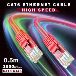 10PCS 0.3M/0.5M/1M CAT6 RJ45 Outdoor Cable UTP Ethernet Cable 1000Mbps Waterproof Lan Cable
