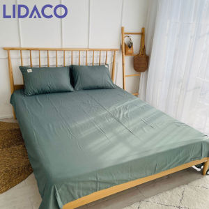 Bộ ga giường Cotton Tici LIDACO ga gối cotton tici bo chun có đủ mọi kích cỡ nệm Sét Ga Trải Giường 3 Món Chất Liệu Cotton Thoáng Khí - Lazada