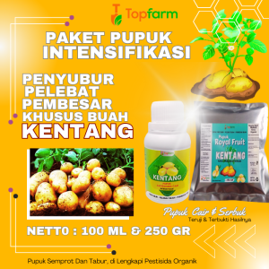 Pupuk Umbi Kentang / Pupuk Pembesar Umbi Kentang / Pupuk Pelebat Umbi Kentang / Pupuk Cair Pembesar Umbi Kentang / Booster Buah Kentang