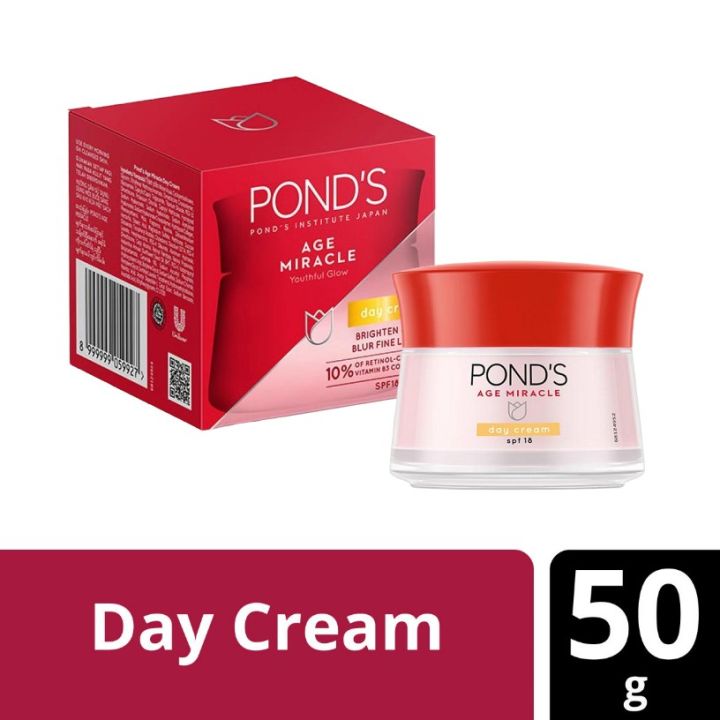 Pond's Age Miracle Youthful Glow Day Cream Moisturizer 50 Gr