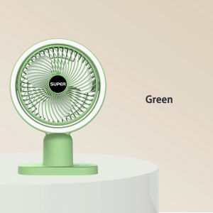 🔥SG Stock🔥New desktop small fan mini portable charging big wind usb home desktop fan Portable Mini Fan with Light