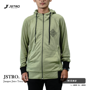 Jstro Jamper Terry Dor Hijau