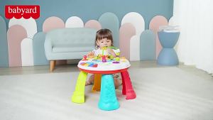 Multi Functional Infant Early Education Game Table Music Light Bell Ring Toy Intellectual Development 14 Types Games Detachable