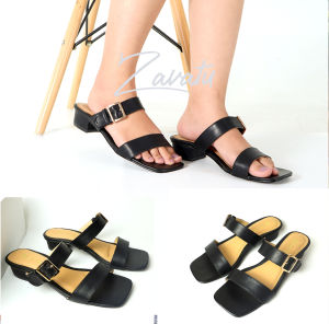 Zavatu Sandal Wanita Hak Tahu 3cm big size jumbo ZVT 096