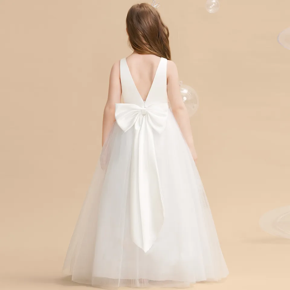 Mẫu Đầm Váy Ngắn Tay Cho Bé Gái Xinh Đẹp, Cao Cấp 1 - 14 Tuổi | RABITY