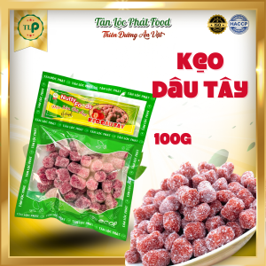 KẸO DÂU TÂY TÂN LỘC PHÁT BỊCH 100G