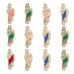 10-Piece Set of Alloy Jewelry Findings: Father and Son Pendants DIY Bracelets Keychains Bag Charms and Ornaments W706