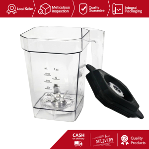 Commercial Blender with Cover for Smoothie Shake Juice