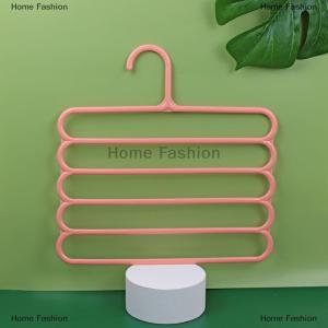 [COD] Home Fashion Clothes Hangers Trousers Hangers Holders Closet Storage Organizers 5 Layers Pants Towel Scarfs Racks Storage Organization