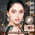คอนแทคเลนส์🌈Kaiti🌈 Brown/Gray (Lollipop) ขนาดมินิ💖. 