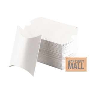 UMI 1pcs Pillow Shape Wedding Birthday Christmas Favors Party Supply Present Pouch Kraft Candy Paper Bag Gift Cookies Box 糖果盒