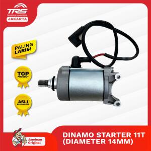 TRS Dinamo Starter 11t Motor Roda Tiga Kaisar Jialing Nozomi Spareparts Original TRS JAKARTA