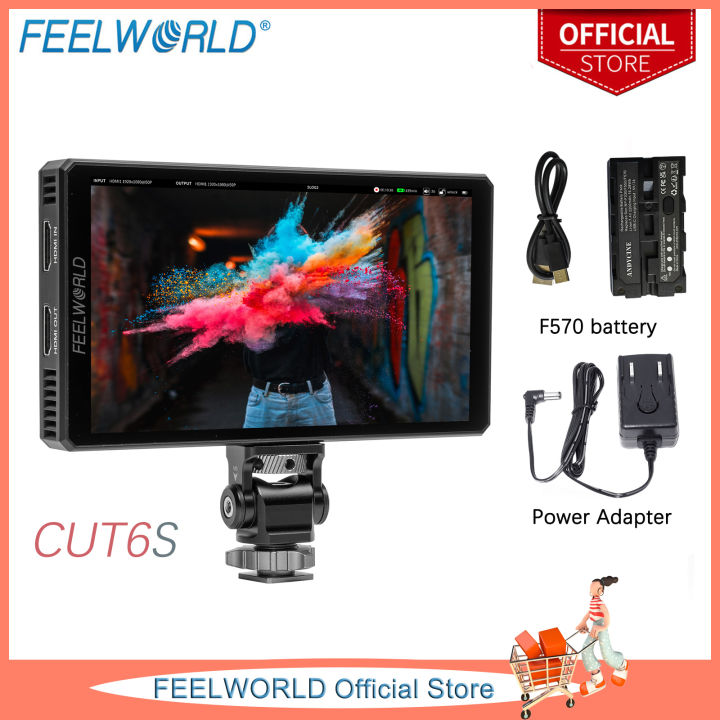 FEELWORLD T7S PRO Monor per fotocamera DSLR da campo in alluminio da 7 pollici e 2000 n U – negozio ufficiale feelworld