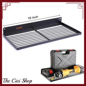 [The Cici Shop] Iron Hand Electric Drill Rack Screwdriver Tool Rack Wall Mounted Rechargeable Drill Storage Rack Garage Powe Tool Storage Rack