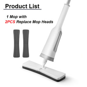 Self Squeeze Sponge Mop Hand Wash-Free Household Lazy Mop Upgraded Absorbent Rubber Cotton Mop Dry and Wet Floor Mop