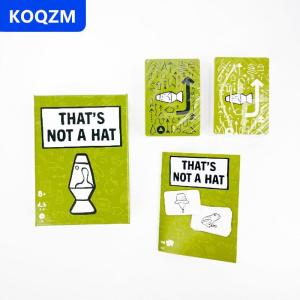 [COD] KOQZM 1 bộ trò chơi trên bàn tiếng Anh cho 3-8 người chơi độc đáo mà không phải là một chiếc mũ trò chơi vui vẻ bên Bộ trò chơi trên bảng với trò chơi Thẻ mở rộng cơ bản