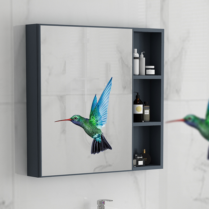 Tủ gương phòng tắm treo tường đa năng - Tủ gương Lavabo BM099 bằng nhôm treo tường nhà vệ sinh chống nước cao cấp