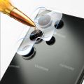 Samsung S22 S23พิเศษ3D ป้องกันเลนส์กล้องถ่ายรูปสำหรับ Samsung Galaxy S23 S22 S 22 23 FE S23Ultra SamsungS23 Pro Ultra 5G 2023นิรภัยโปร่งใสใสกล้องหลังกระจกป้องกัน. 