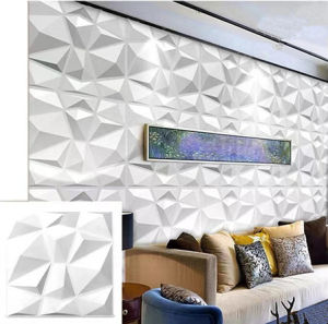3D PVC PANELS 30cmx30cm waterproof flame retardant three-dimensional board wallpaper wall stickers fashion living room bedroom front desk TV background wall three-dimensional wall stickers new technology new style sturdy and not deformed modern decoration