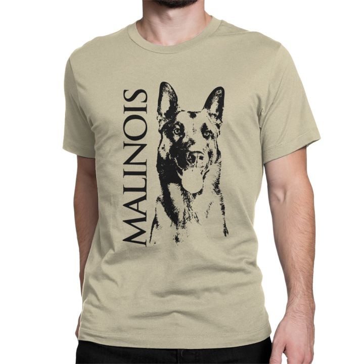 Malinois Dog Belgian Shepherd Mechelaar T Shirt Men's 100