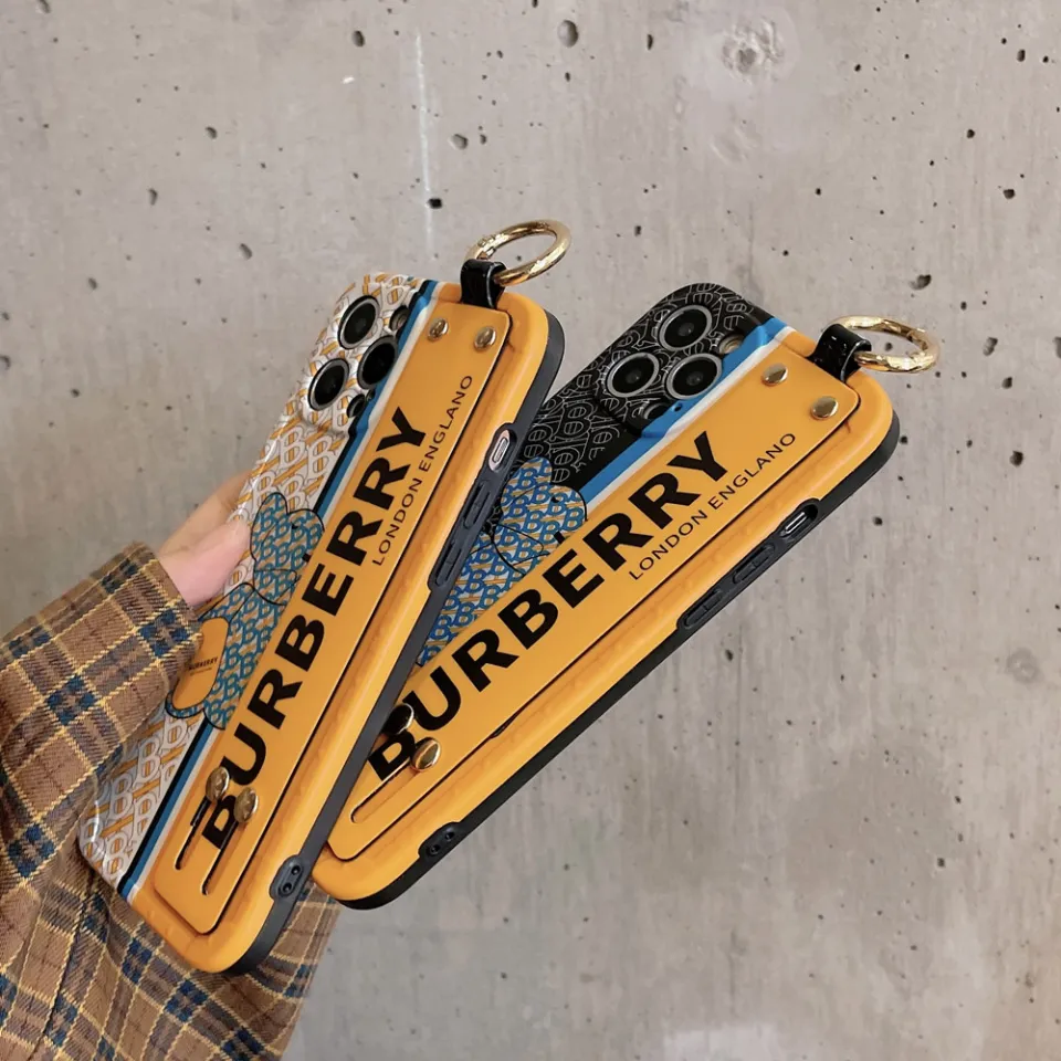 burberry iphone case yellow