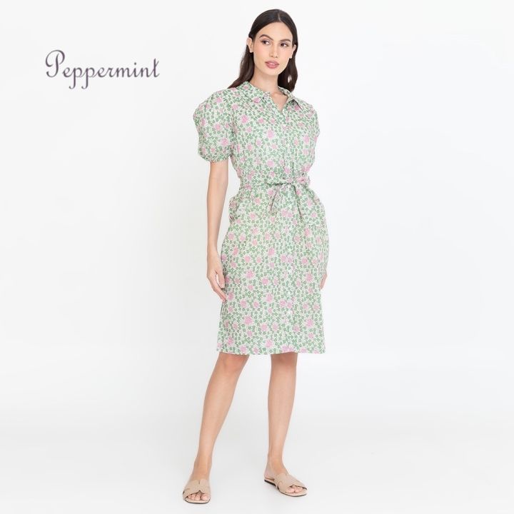 Peppermint Woman Adrienne Dress (Green) | Lazada PH