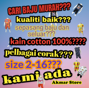 PLAYSET BUDAK KIDS BIG SIZE 2-16 Sepasang Baju+Seluar Pendek Kids Clothing Sets T-Shirt Budak Singlet Budak Seluar Pendek Budak Random Design