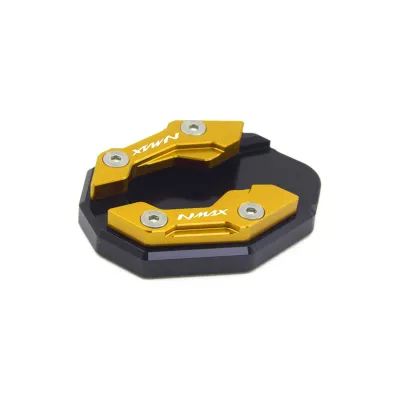 【Hot-Selling】 For YAMAHA NMAX155 NMAX V1 V2 V3 2012-2023 Motorcycle CNC Kickstand Foot Side Stand Extension Pad Support Plate