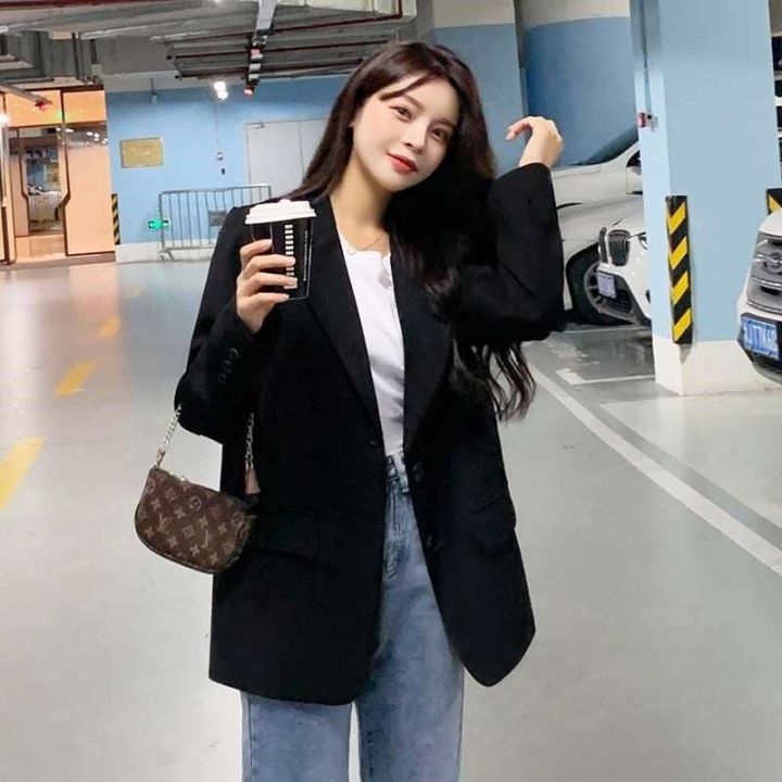 Womens%20long%20sleeved%20black%20material%20snow%20rain%20suitable%20for%20autumn%20and%20winter%20weather,%20ulzzang%20Korean%20school%20work%20vest,%20jacket,%20womens%20jacket%20-%20Image%209
