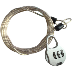Car Cover Password Lock 2m Steel Cable Luggage Security Protector Outdoor Anti-theft Artifact for Motor Bicycle Chain Backpack Cabinets