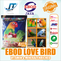 Ebod Love bird Vitamin & Mineral Pakan Burung Lovebird Harian Kemasan Plastik 200gr. 