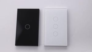 SMATRUL 1 2 3 Gang Touch Wireless Switch Light Rf 433mhz Remote Control Smart Home Tempered Glass On Off Lamp Ask Ev1257