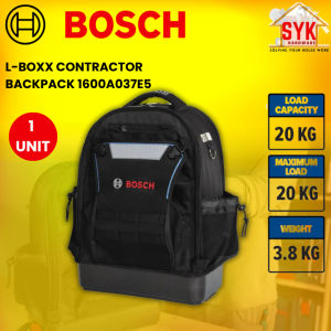 SYK Bosch L-Boxx Contractor Backpack Tool Bag Power Tools Accessories Storage Bag Beg Simpan Mesin 1600A037E5