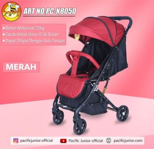 Stroller Pacific Reversible Handle Bar PC K8250 K8350 - Kereta Dorong Anak 2 Arah