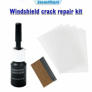 ItemMart Windshield crack repair kit glass repair kit cracked windshield repair kitglass crack repair liquid