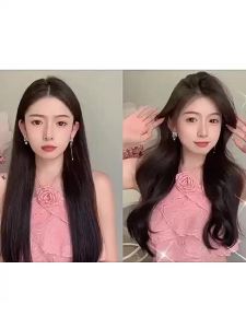 NOVA 2 In1 Curler Iron And Hair Straightener Professional 40mm Curling Stick Multi Styler Stick