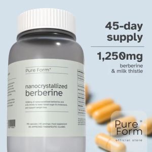 100%legit Pure Form Nanocrystallized Berberine  Berberine + Milk Thistle  Supports