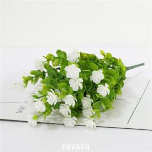 Hoa baby giả PAVAVA làm điểm trang trí nhà cửa phòng khách bông nhựa cắm bình decor chụp ảnh để bàn đám cưới lễ tết đẹp