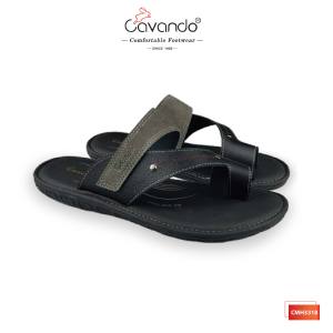 Cavando Sandal Lelaki CMH3318 / CMH3319 Warna Hitam / Warna Biru - Mens Sandals Black / Blue - Kasut Lelaki Selipar / Men Slippers