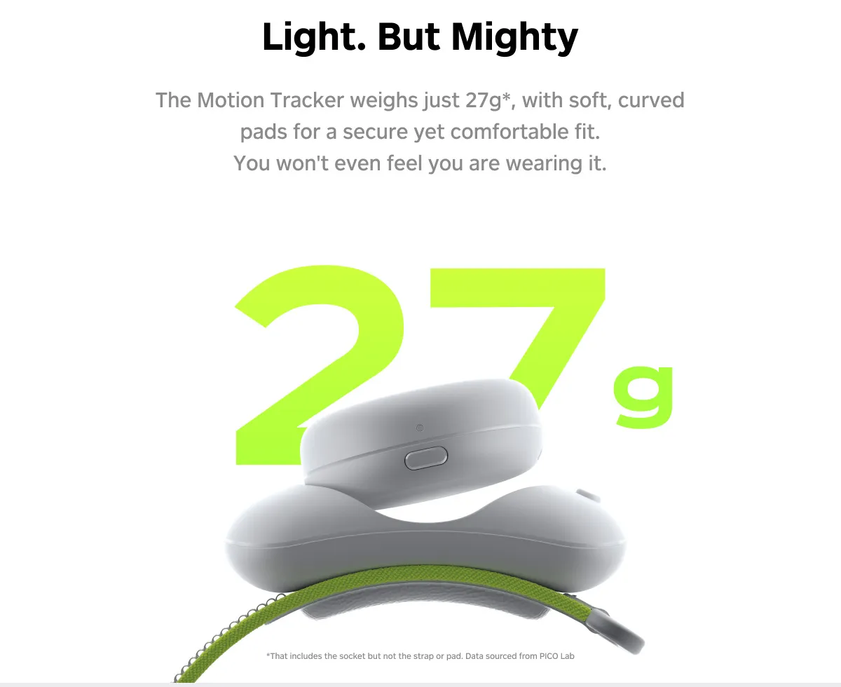 PICO Motion Tracker for PICO 4 Ultra