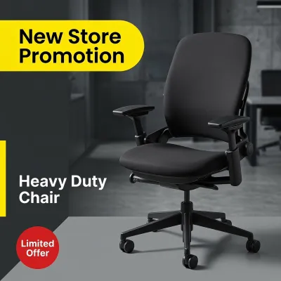 [Ready Stock] Refurbished Steelcase Leap V2 Ergonomic Chair from USA