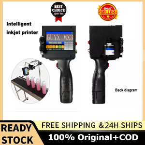 LED Touch Screen Handheld Inkjet Printer Intelligent USB Production Date Food Packaging Code Machine Batch Number