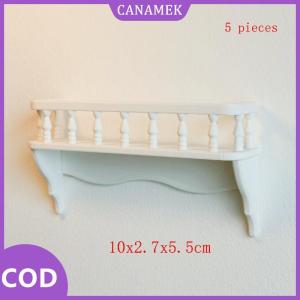 CANAMEK✨ Dollhouse treo tường minature lưu trữ giá 112 quy mô tổ chức mô phỏng kệ cho phòng cảnh trang trí