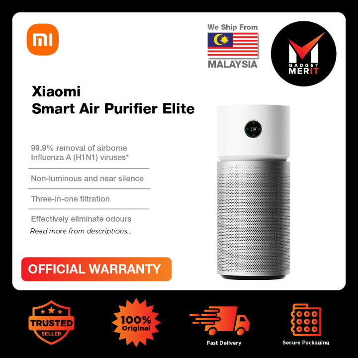 Xiaomi Smart Air Purifier Elite | OLED Touch Display | Home app + AI ...