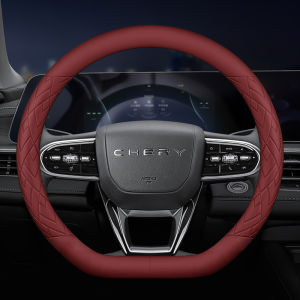 NEW 3D Emboss Non Slip Leather Car Steering Wheel Cover For Chery OMODA C5 O5GT E5 C7 S5 GT Accessories