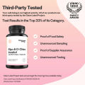 Myo-Inositol & D-Chiro Inositol Capsules with MTHF, Folate, Vitamin D| Support for Ovarian Function, Hormone Balance, & Homocysteine Levels | Fertility Supplements for Women. 