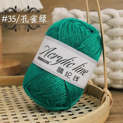 Len Sợi Đan Móc Acrylic 25gr - Cuộn Len Cho Người Mới Bắt Đầu 65 màu Lylycraft
