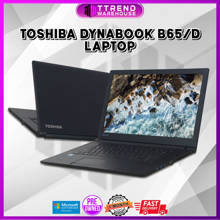 Toshiba Dynabook B65/D Notebook Laptop | Intel Core i3 6th, 4GB