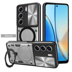 Tecno Camon 40 Pro 5G Shockproof Armor Push Pull Camera Protect Cover Tecno Camon 40 Pro Camon40 40Pro 5G 4G 2025 Case Car Magnetic Ring Shell Back Cover Phone Case Casing
